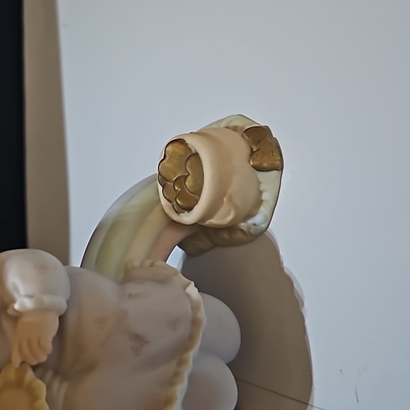 PRECIOUS MOMENTS Figurine Dreams Really Do Come True 1994‎ Rainbow Gold … - Picture 2 of 7